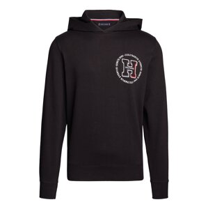 TOMMY HILFIGER Mikina  sivá / červená / čierna / biela