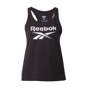 Reebok Top 'IDENTITY'  čierna / biela