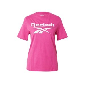 Reebok Tričko 'IDENTITY'  ružová / biela