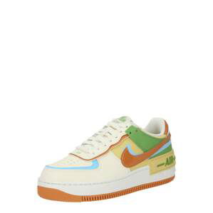 Nike Sportswear Nízke tenisky 'AF1 SHADOW'  citrónová žltá / jablková / oranžová / biela