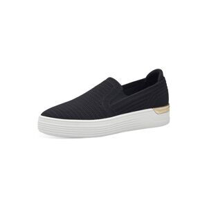 s.Oliver Slip-on obuv  zlatá / čierna