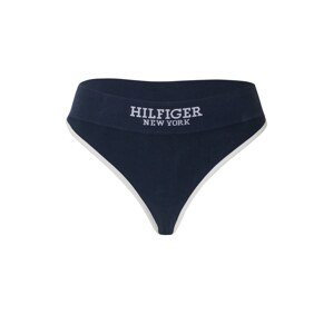 Tommy Hilfiger Underwear Tangá  námornícka modrá / biela