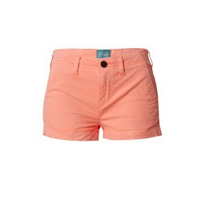 Superdry Chino nohavice  broskyňová