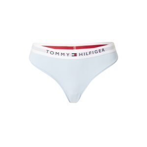 Tommy Hilfiger Underwear Tangá  nebesky modrá / krvavo červená / čierna / biela