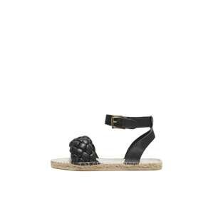 ONLY Remienkové sandále 'Elle'  čierna