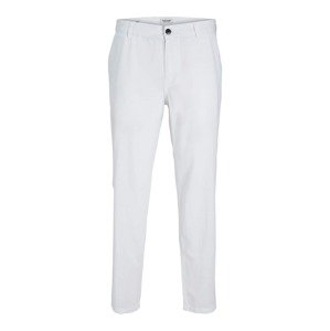 JACK & JONES Chino nohavice 'Ace Summer'  šedobiela