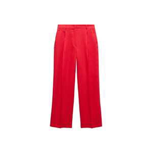 MANGO Plisované nohavice 'Rodas'  jasne červená
