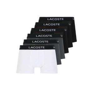 LACOSTE Boxerky  sivá / čierna / šedobiela