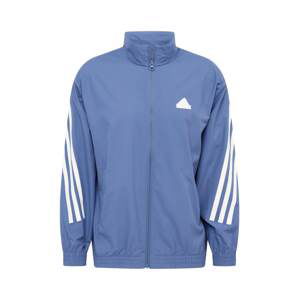 ADIDAS SPORTSWEAR Športová bunda  modrosivá / biela