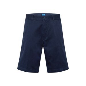 HUGO Blue Chino nohavice 'Dante242'  námornícka modrá