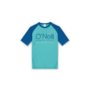 O'NEILL Funkčné tričko 'Essentials Cali'  modrá / neónovo modrá / biela