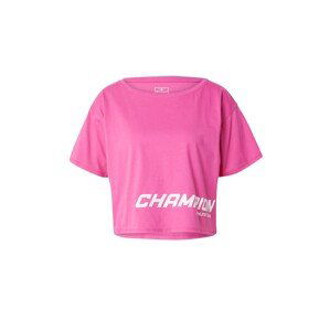 Champion Authentic Athletic Apparel Funkčné tričko  ružová / biela