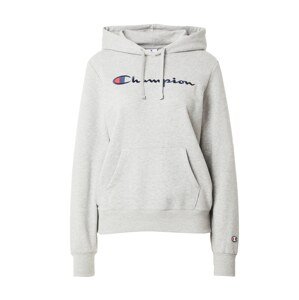 Champion Authentic Athletic Apparel Športová mikina  námornícka modrá / sivá melírovaná / červená