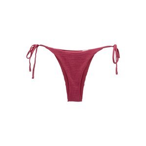 Pull&Bear Bikinové nohavičky  malinová