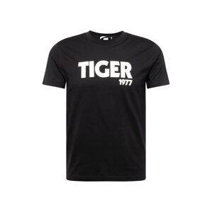 Tiger of Sweden Tričko 'DILLAN'  čierna / biela