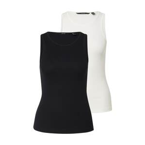 VERO MODA Top 'HAZEL'  čierna / biela