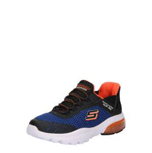 SKECHERS Tenisky 'RAZOR AIR - HYPER-BRISK'  kráľovská modrá / oranžová / čierna / biela