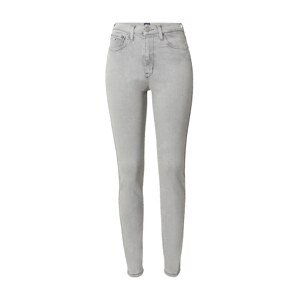 Tommy Jeans Džínsy 'SYLVIA HIGH RISE SKINNY'  sivý denim