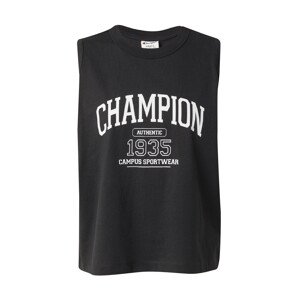 Champion Authentic Athletic Apparel Top  antracitová / biela