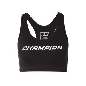 Champion Authentic Athletic Apparel Športová podprsenka  čierna / šedobiela