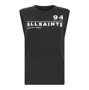 AllSaints Top 'ACCESS'  čierna / biela