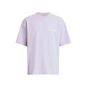 AllSaints Tričko 'ACCESS'  svetlofialová / biela