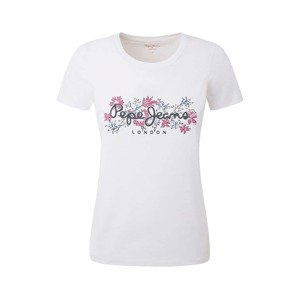 Pepe Jeans Tričko 'KORINA'  modrofialová / pitaya / čierna / biela