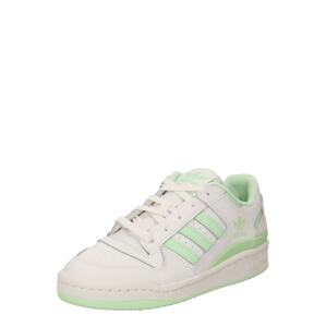 ADIDAS ORIGINALS Nízke tenisky 'Forum'  svetlozelená / biela