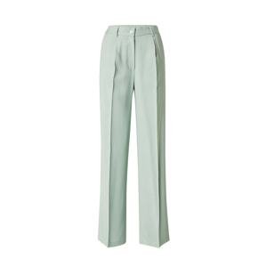 Tally Weijl Plisované nohavice  pastelovo zelená