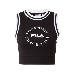 FILA Top 'LEKKI'  čierna / biela