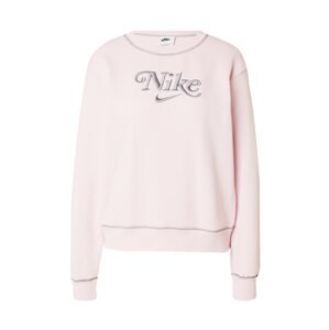 Nike Sportswear Mikina  pastelovo fialová / pastelovo ružová