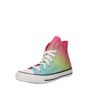 CONVERSE Tenisky 'CHUCK TAYLOR ALL STAR'  tyrkysová / svetlozelená / ružová / biela