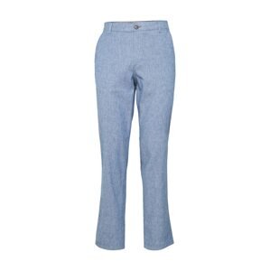 JACK & JONES Chino nohavice 'Ollie Dave'  modrá melírovaná