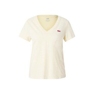 LEVI'S ® Tričko  svetložltá / rubínová / biela