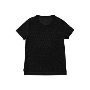 NIKE Funkčné tričko 'DFADV'  antracitová / čierna