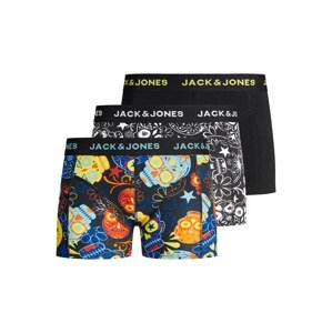 Jack & Jones Junior Nohavičky 'Sugar'  námornícka modrá / zmiešané farby / čierna / biela