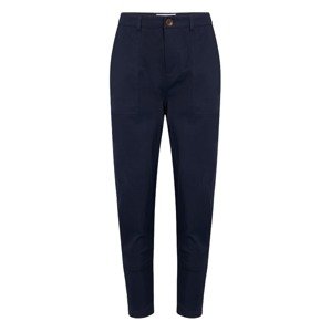 KnowledgeCotton Apparel Chino nohavice ' Willow slim chino '  námornícka modrá