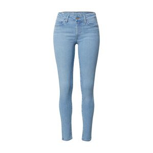 LEVI'S Džínsy '711 SKINNY LIGHT INDIGO - WORN IN'  svetlomodrá