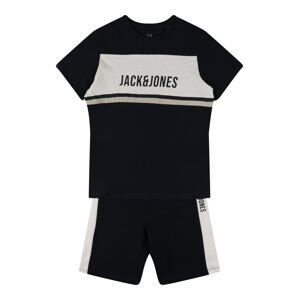 Jack & Jones Junior Set  tmavomodrá / sivobéžová / biela