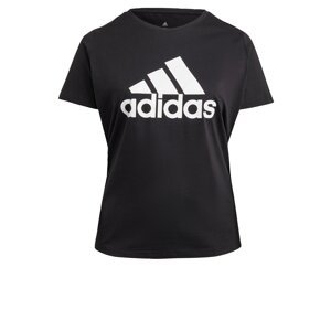 ADIDAS SPORTSWEAR Funkčné tričko 'Essentials'  čierna / biela