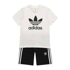 ADIDAS ORIGINALS Joggingová súprava  čierna / šedobiela