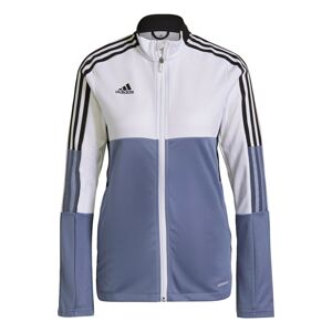 ADIDAS PERFORMANCE Tréningová bunda 'Tiro'  modrosivá / čierna / biela