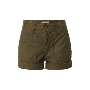 LEVI'S ® Nohavice 'Ribcage Utility Short'  olivová