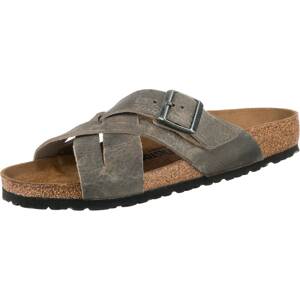 BIRKENSTOCK Šľapky 'Lugano'  kaki