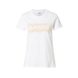 LEVI'S ® Tričko 'The Perfect Tee'  svetložltá / biela