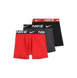 Nike Sportswear Nohavičky 'ESSENTIAL'  tmavosivá / červená / čierna / biela