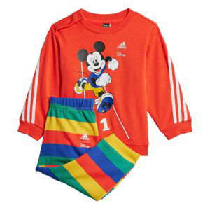 ADIDAS SPORTSWEAR Tréningový komplet 'Disney Mickey Mouse'  zmiešané farby / červená