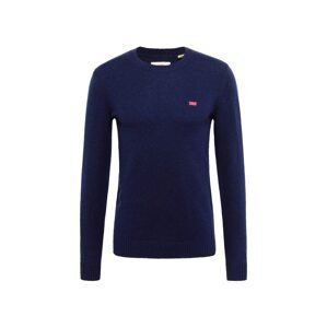 LEVI'S ® Sveter 'Original Housemark Sweater'  tmavomodrá / ružová