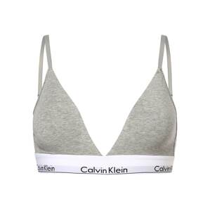 Calvin Klein Underwear Podprsenka  kamenná / čierna / biela