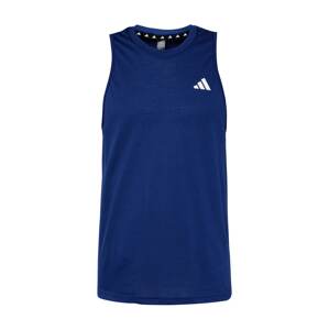 ADIDAS PERFORMANCE Tričko 'Train Essentials Feelready'  tmavomodrá / biela